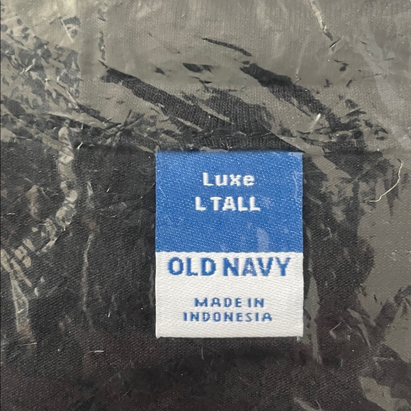 🆕 Old Navy Women’s Luxe Crew Neck Short Sleeve T-Shirt Black L 12-14 Tall Long - Picture 10 of 15